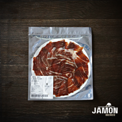 Hand Sliced Acorn-Fed Iberico Ham (Black Label) – 100g